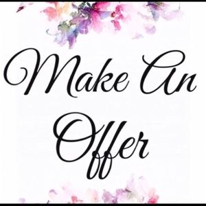 Please don’t be shy to make me an offer ☺️